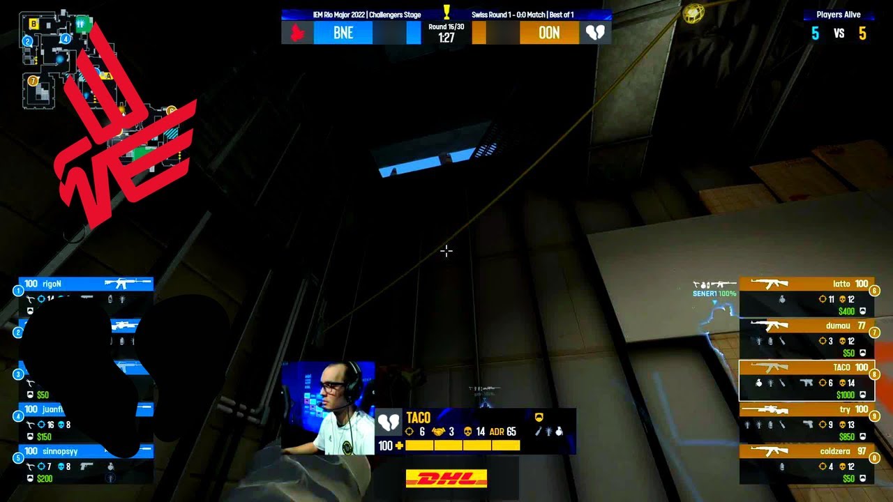 Bad News Eagles vs 00Nation | Highlights | IEM Rio Major 2022 - Challengers Stage