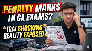 ICAI new rule! Penalty negative marking in CA Foundation inter final exams ICAI shocking update