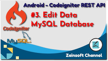 #3 Android REST API - Edit Data MySQL Database