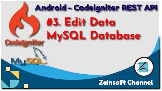 #3 Android REST API - Edit Data MySQL Database
