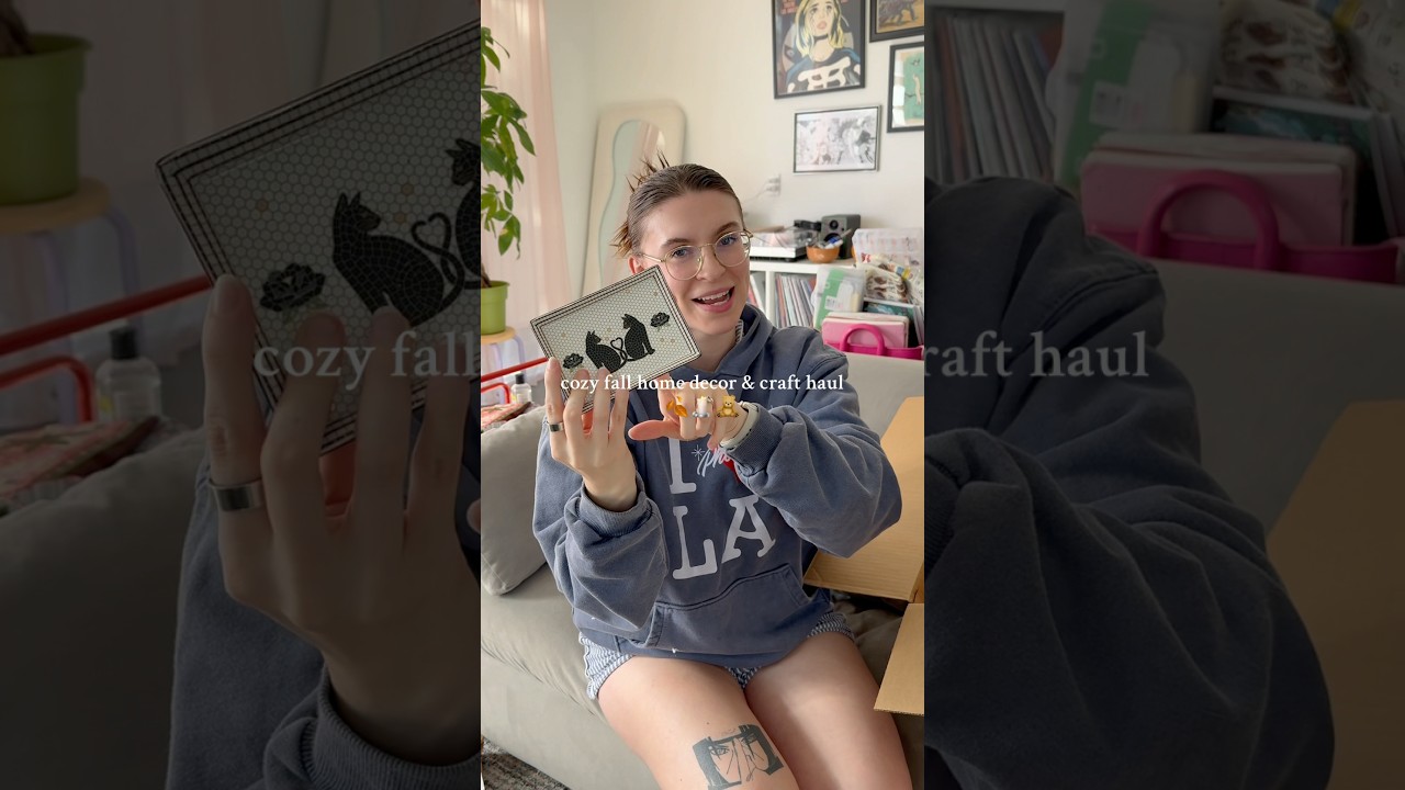 cozy fall home goods, decor, candles & crafts haul 