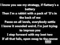 Lupe Fiasco - How Dare You Ft. Bilal (Lyrics On Screen) (Food & Liquor 2)