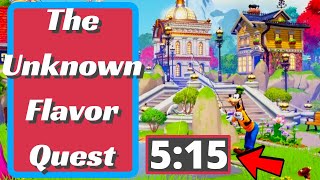 The Unknown Flavor Quest Guide In Disney Dreamlight Valley