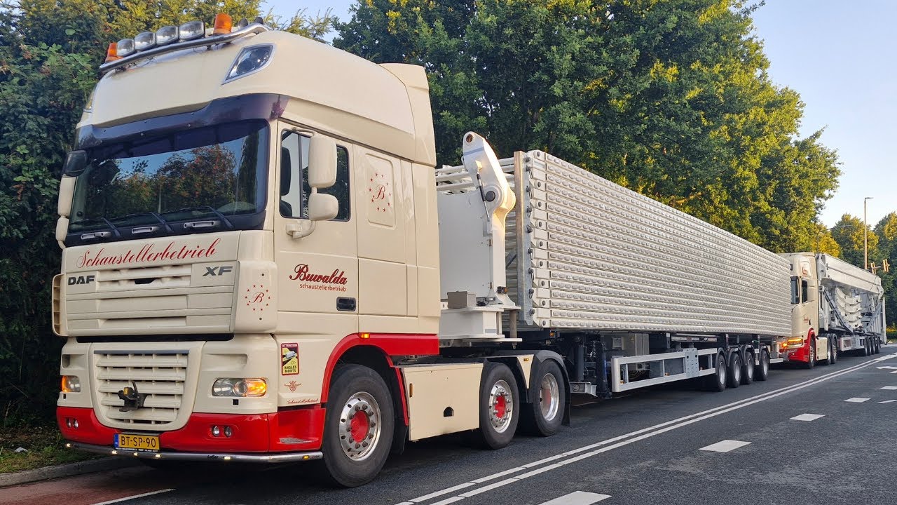 Transport en opbouw kermis Hoorn 2025 - Deel 1