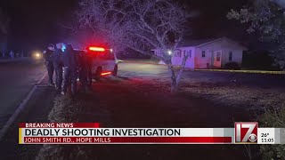 Deadly shooting investigation in Hope Mills