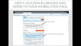 Howell Database Article EasyBib