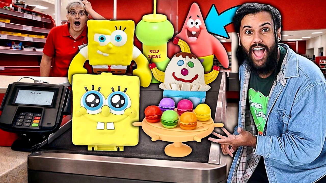 Buying Every New SpongeBob Product Released in 2026
