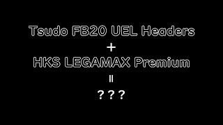 インプレッサスポーツGP3 不等長 -Tsudo FB20 UEL Headers- - YouTube