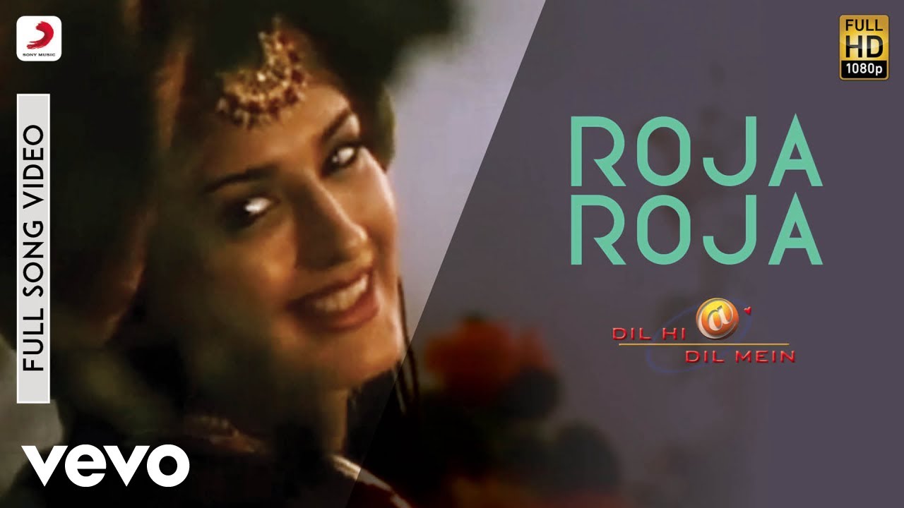 AR Rahman   Roja Roja Best VideoDil Hi Dil MeinSonali BendreHariharan
