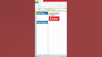 Total rows and columns in Excel || How many rows and columns || #excel #viral #trending #DigitalGet