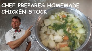 How to Prepare Chicken Stock from scratch
