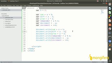 JavaScript Tutorials   Lesson 6 Arithmetic Operators in JavaScript