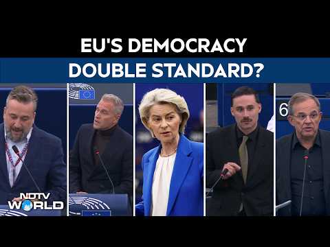 Russia Election Debate Erupts Into EU Clash Over 'Double Standards'
