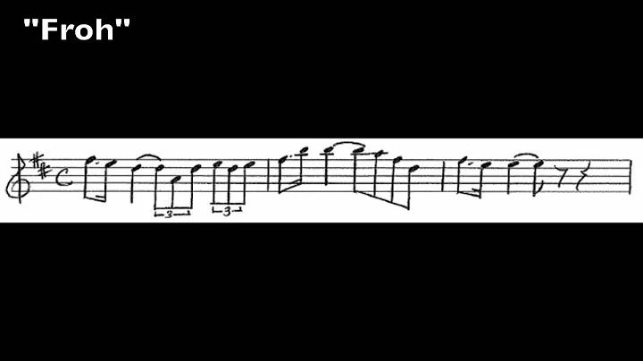Wagner Leitmotives - 20 - Froh