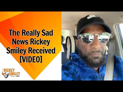 The Really Sad News Rickey Smiley Received