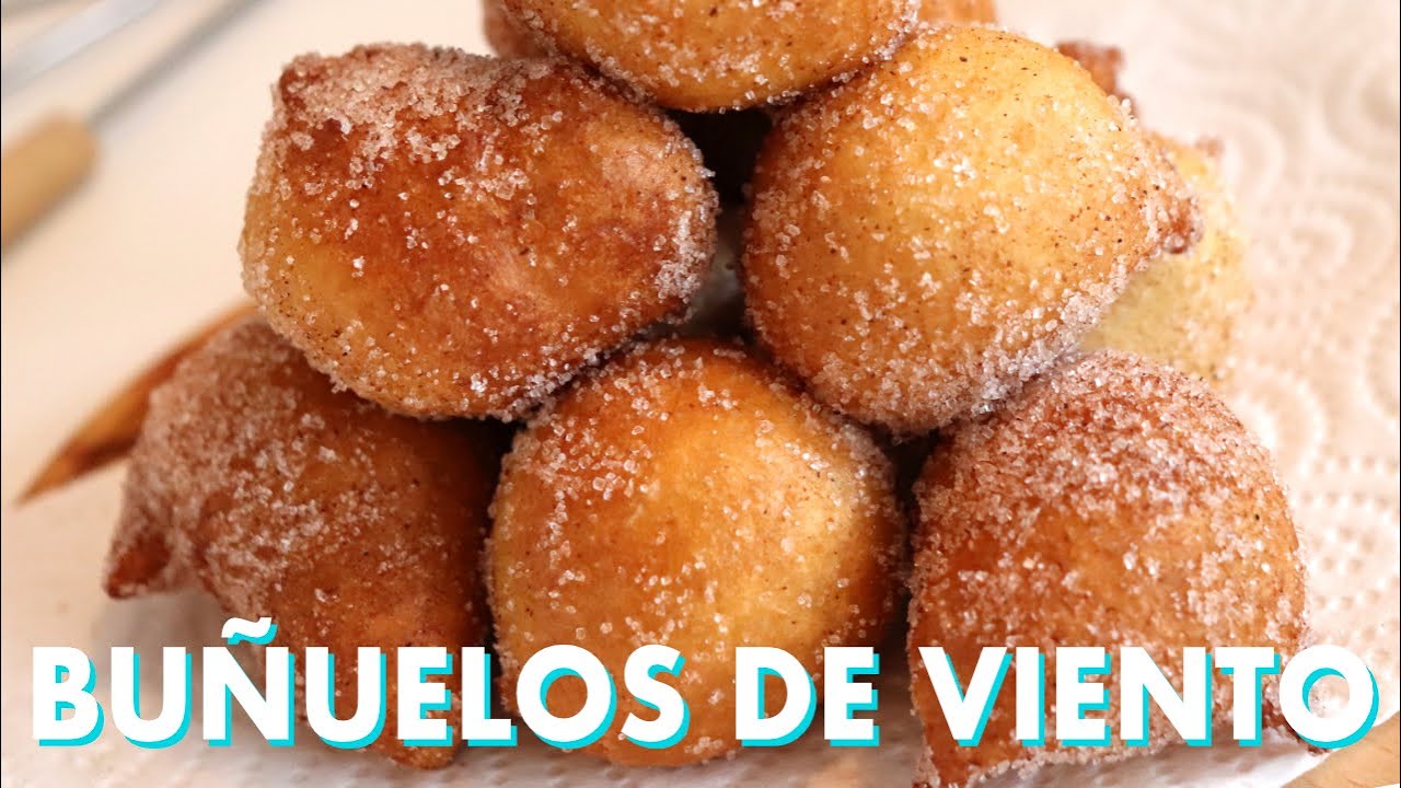 BUÑUELOS DE VIENTO EN 5 MIN | LA RECETA MAS FACIL | PASCUA #2
