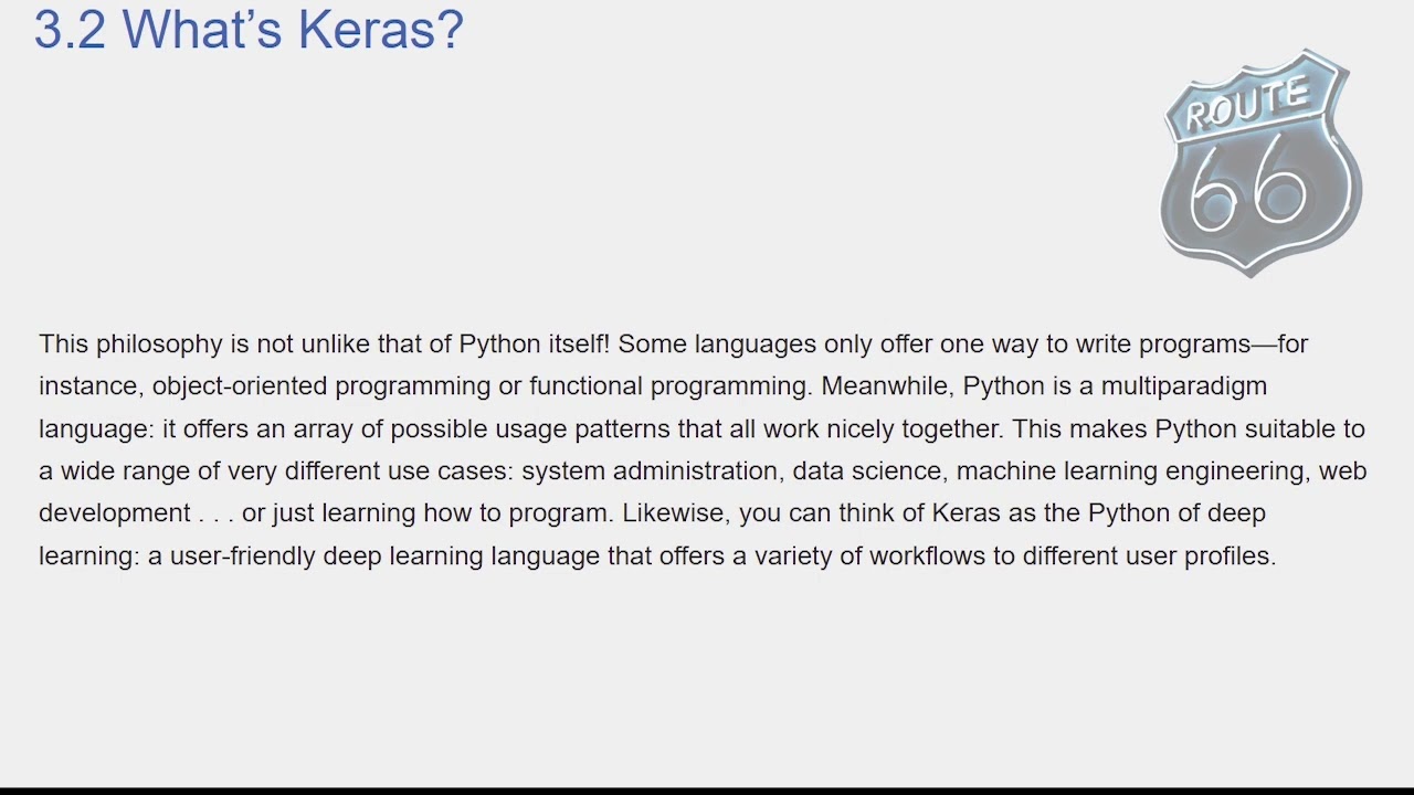 Deep Learning with python (Full Course) - Chapter 3 Introduction to Keras and TensorFlow