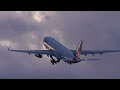 Air Anka Airbus A330-200 im Abendlicht am Flughafen BER