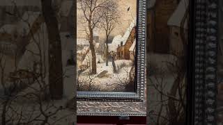 Paysage d’hiver par Brueghel l’ancien. Première image profane de l’hiver