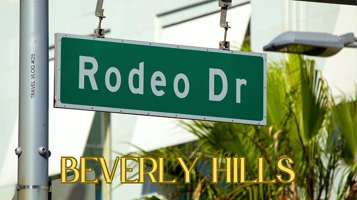 Rodeo Drive, Beverly Hills Walking Tour, Los Angeles, California, USA - March 2024