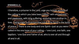 Keep the Unity That Cost Everything: Ephesians 4:1–6, Part 11