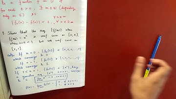 1.2- Sequence of Functions: Uniform Converge-1