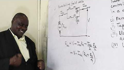 DC MACHINES PART 2 BY MR. ONYANGO