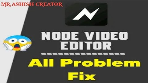 🥀Rain Drops Problem Solve, Node Video App Editing | How to Download Node Video App Without Watermark