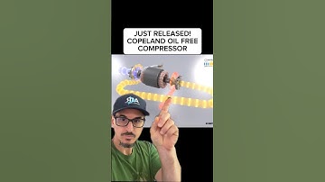 New Copeland centrifugal oil free compressor. #hvacarmy @HVAC-TV