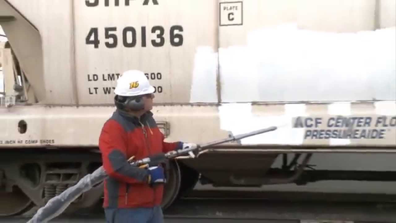 Dry Ice Blasting Demo Video YouTube