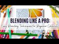 Blending like a pro easy blending technique for beginner colourists adultcoloringtips