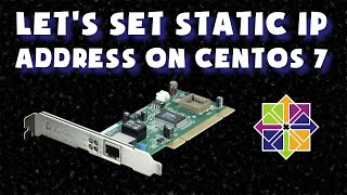 How to set static ip address on Linux Centos 7 virtual machine