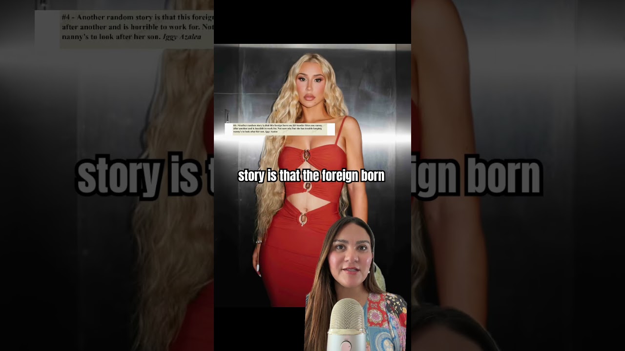 The tea is for entertainment purposes only. #celebritygossip #iggyazalea