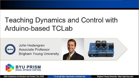 Teaching Dynamics and Control with Arduino-based TCLab