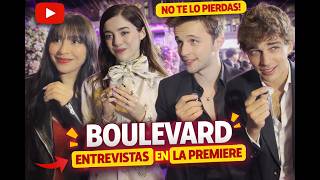 'BOULEVARD': Entrevistas en la PREMIERE 🎬 Eve Ryan, Mikel Niso, Flor M. Salvador y más | Estreno