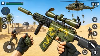 Commando Gun Strike Mission - FPS Shooting Game - Android GamePlay