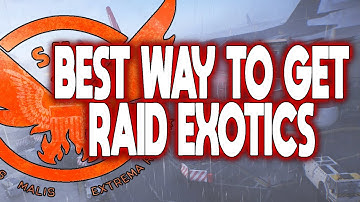 The Division 2 - Best Way to get the Eagle Bearer and Other Raid Exotics!