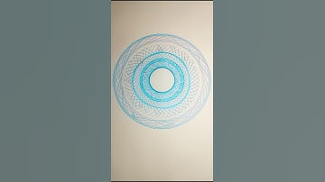 #spirograph #2025 #shorts #art #draw #drawing #design #satisfying #asmr #magic #ruler #relax #fun