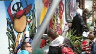 upfest 08 - inkie performs urban art I