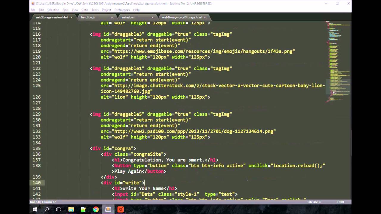 HTML5 Session Storage & Local Storage - YouTube