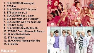 Kumpulan lagu bts dan blackpick 😍😍