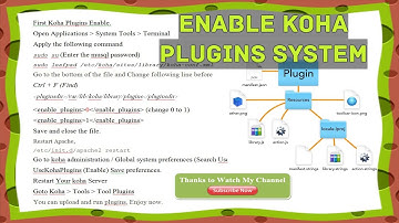 How to Enable Koha Plugins | Lib Power Tech