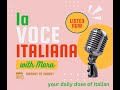 La Voce Italiana Episode 02 - Learn 5 Italian phrases