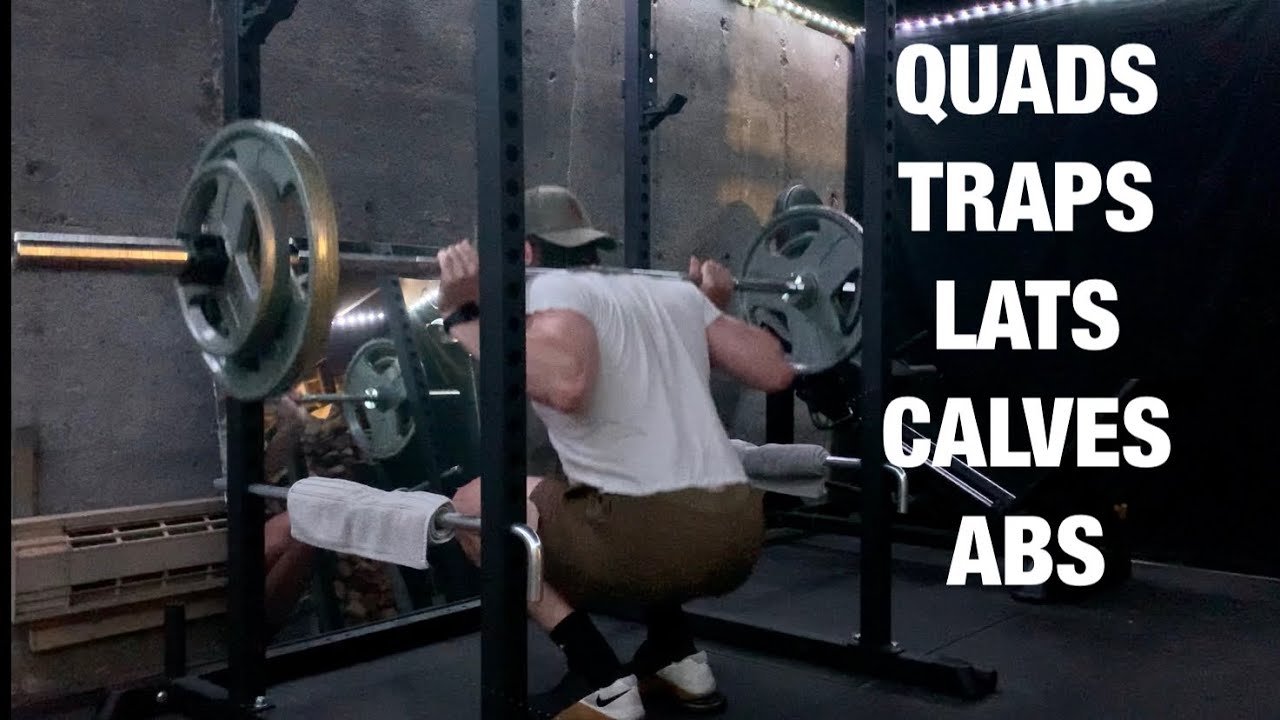 Quads, Traps, Lats W/ Commentary YouTube