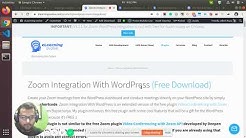 Zoom Integration With WordPress   eLearning evolve