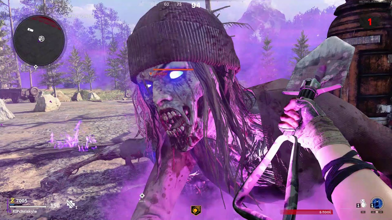 shovel only, new op weapon in zombies outbreak?? COD-cold war