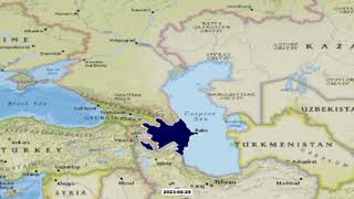 Earthquakes in Azerbayjan over 2023