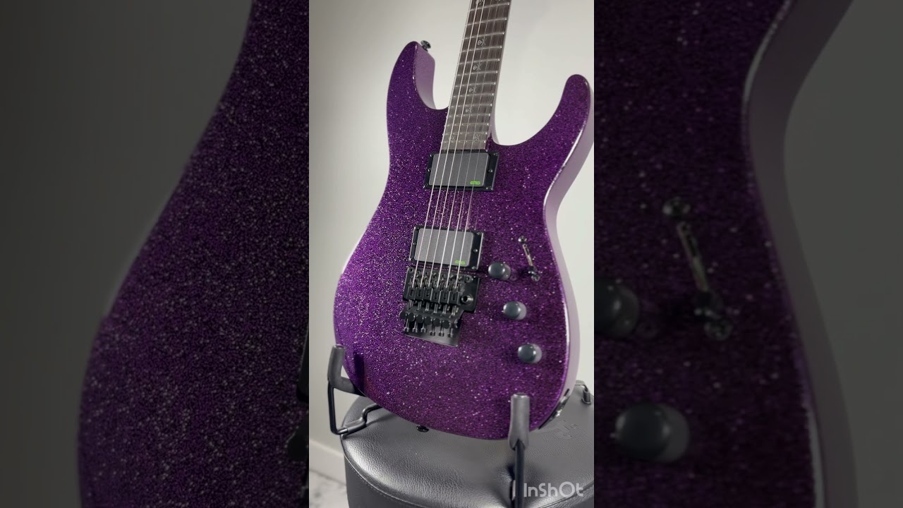 ESP Kirk Hammett KH-602 in Purple Sparkle! Real nice!!