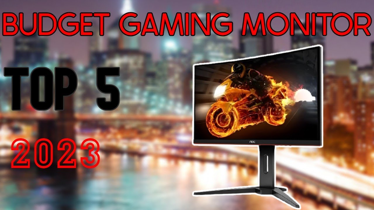 TOP 5 : BEST CHEAP GAMING MONITORS - YouTube