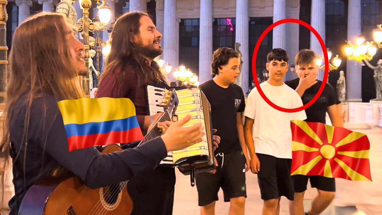 Велат не нема - Минувачите ракоплескаа додека ја слушаа оваа македонска хит-песна од 🇨🇴 ВардарАнди 